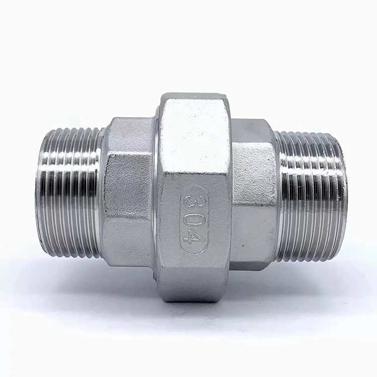 Dvojitá spojka s vnějším závitem pro instalatérské práce