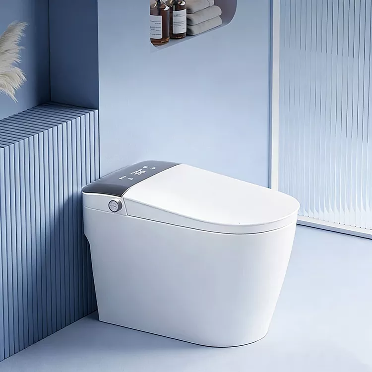 Knoflík s velkým digitálním displejem Smart Toilet